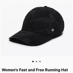Fast and free running hat lululemon